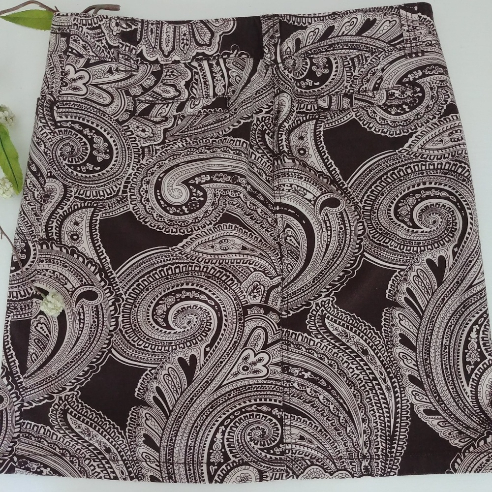 Ann Taylor Paisley Skirt - Picture 4 of 5